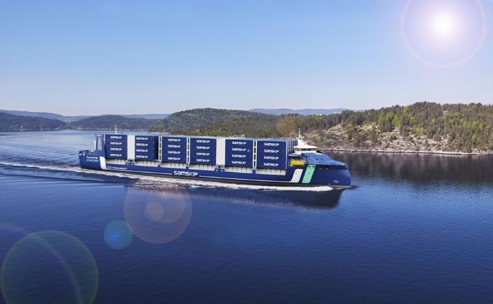 The SeaShuttle project, an innovative venture aiming to develop two hydrogen-powered, remotely controlled, and autonomous-ready containerships by 2025, has successfully secured NOK150 million (approximately €15M) in funding from ENOVA, a Norwegian state enterprise dedicated to promoting environmentally friendly energy. This initiative is spearheaded by Samskip, a leader in multimodal transport and logistics, in partnership with marine robotics expert, Ocean Infinity. Designed to operate emissions-free between Oslo Fjord and Rotterdam, the SeaShuttle ships will be equipped with a 3.2MW hydrogen fuel cell system. ENOVA, operating under Norway’s Ministry of Climate and Environment, supports the transition to greener energy consumption and production, endorsing sustainable energy technologies. Unveiled at Nor-Shipping 2022 in Oslo, the collaboration between Samskip and Ocean Infinity focuses on zero-emission maritime logistics. Are Gråthen, CEO of Samskip Norway, expressed pride in leading the SeaShuttle initiative, highlighting its alignment with the company's commitment to green logistics. The ENOVA funding marks a significant step towards realizing emissions-free container shipping and advancing autonomous and remote-operated shipping technologies. Christoffer Jorgenvag, CCO of Ocean Infinity, emphasized the role of innovative technologies in establishing green corridors and transforming maritime operations towards sustainability. He thanked ENOVA for endorsing their vision, allowing the project to progress swiftly. The financial backing enables the contracting of two new 500TEU ships with hydrogen fuel-based propulsion, supported by diesel-electric systems as a backup. The project champions the belief in the future affordability and availability of green hydrogen in Norway, aiming to make zero-emission shortsea shipping competitive with existing methods. Kari-Pekka Laaksonen, Group CEO of Samskip, reiterated the company's dedication to sustainability, viewing the SeaShuttle project as a key milestone in achieving zero-emission logistics.