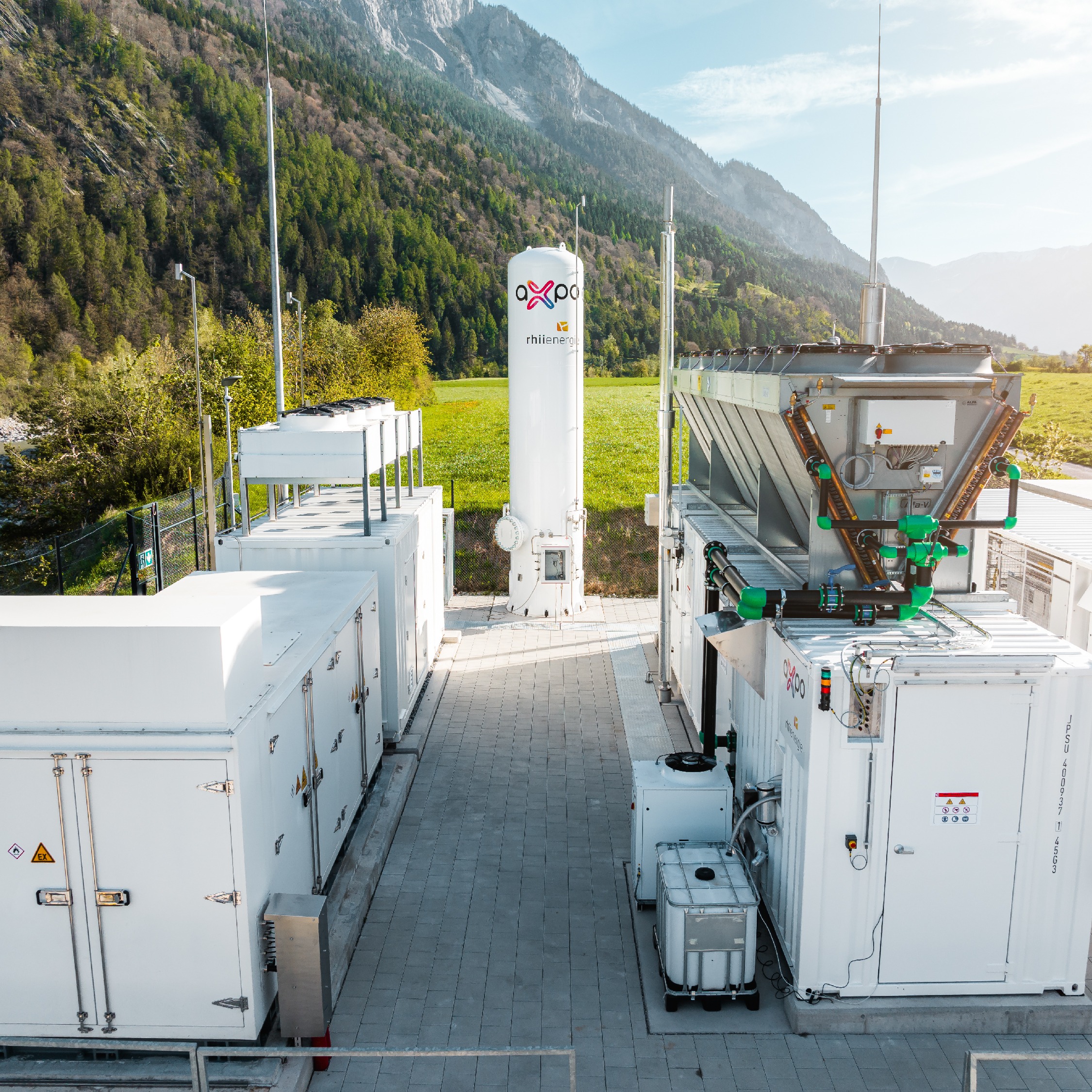 Axpo and Rhiienergie Launch Switzerland's Largest Green Hydrogen Production Facility