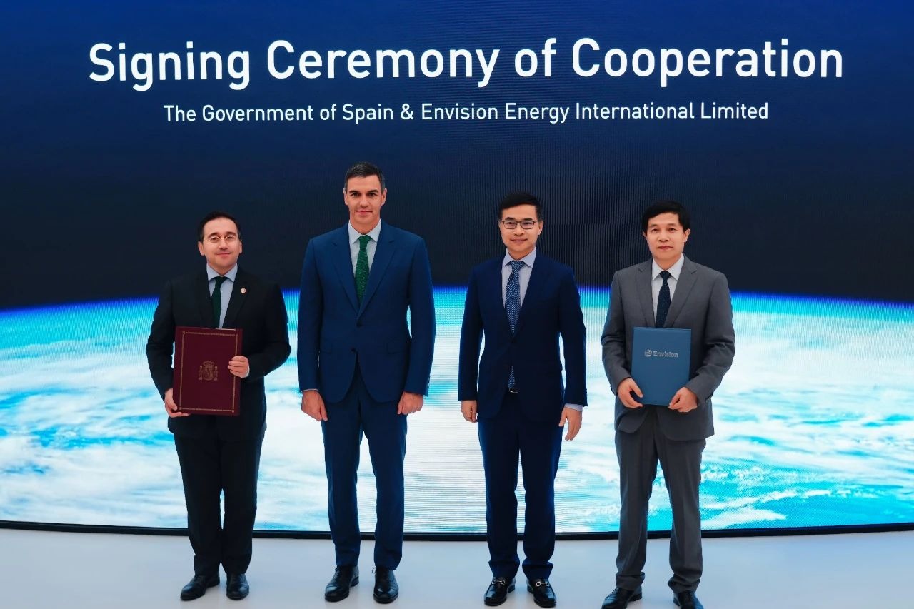 Envision Energy Announces $1 Billion Investment to Build Europe’s First Green Hydrogen Net Zero Industrial Park in Spain