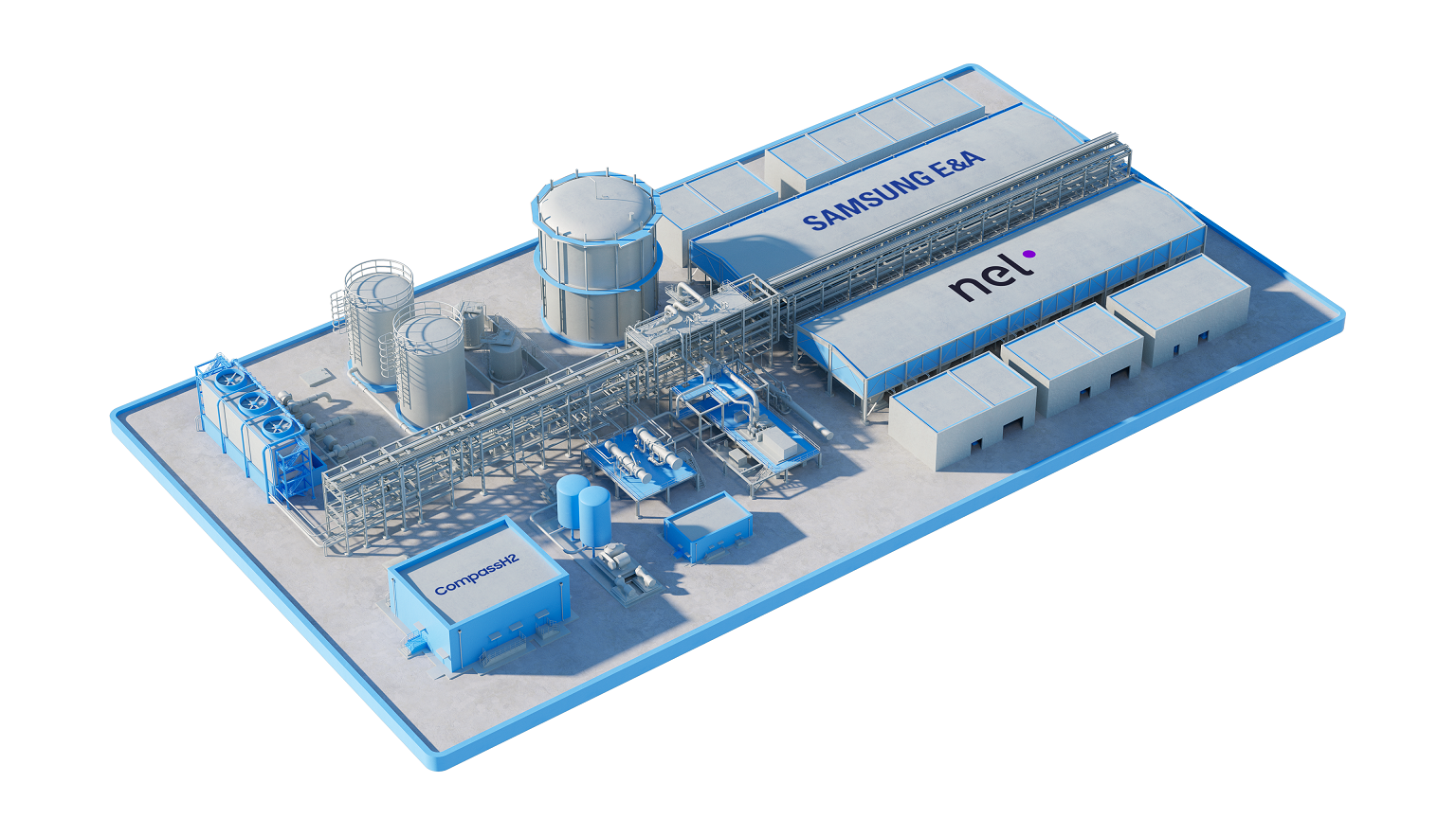 SAMSUNG E&A and Nel Launch CompassH2: Next-Gen Green Hydrogen Plant for Lowest LCOH