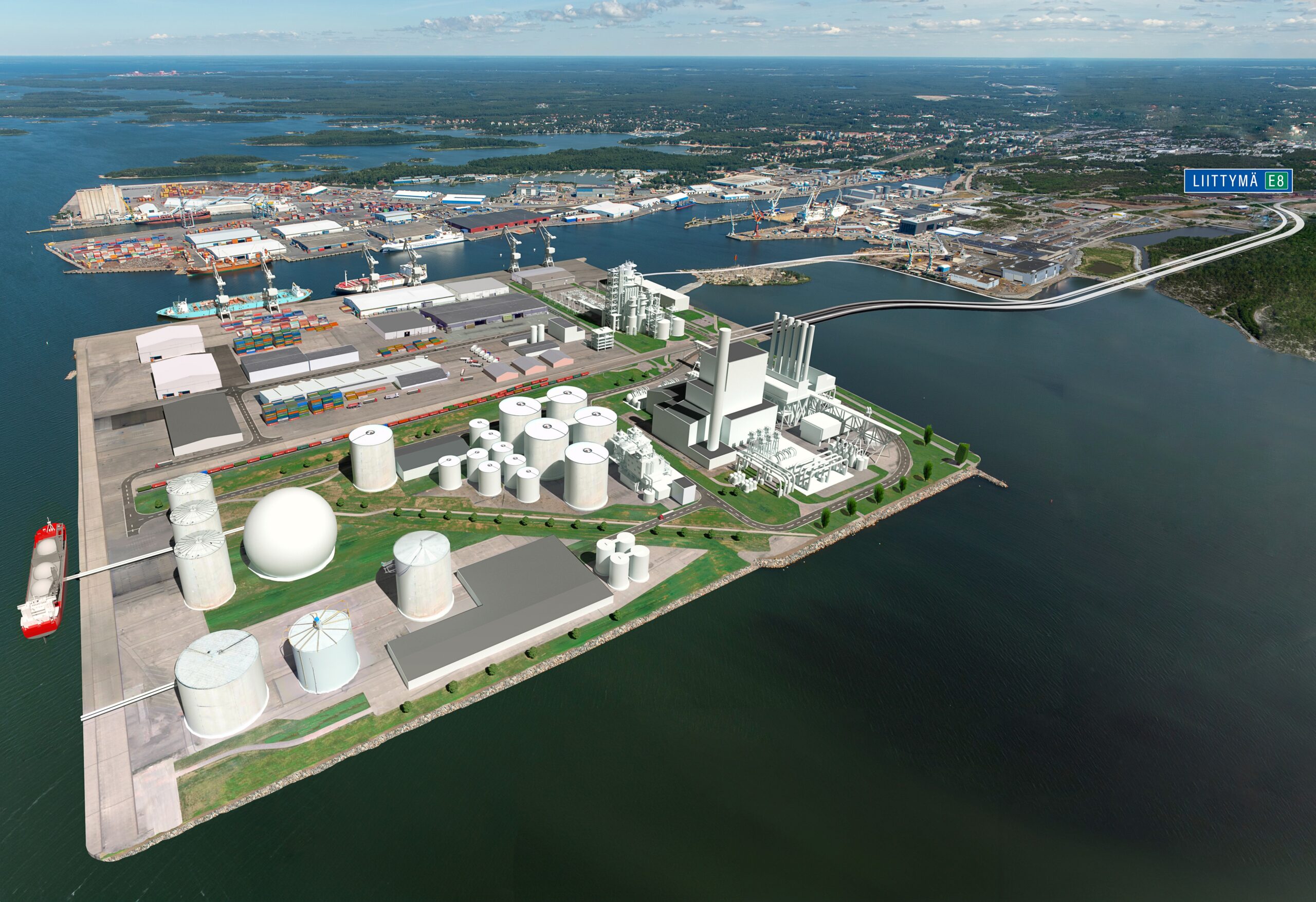 TES and CPC Finland Launch LUOTO ENERGIA to Develop Finland’s Largest Green e-NG Project