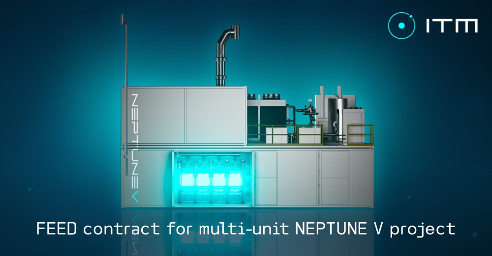 ITM Power Secures Key FEED Contract for Major UK Green Hydrogen Project